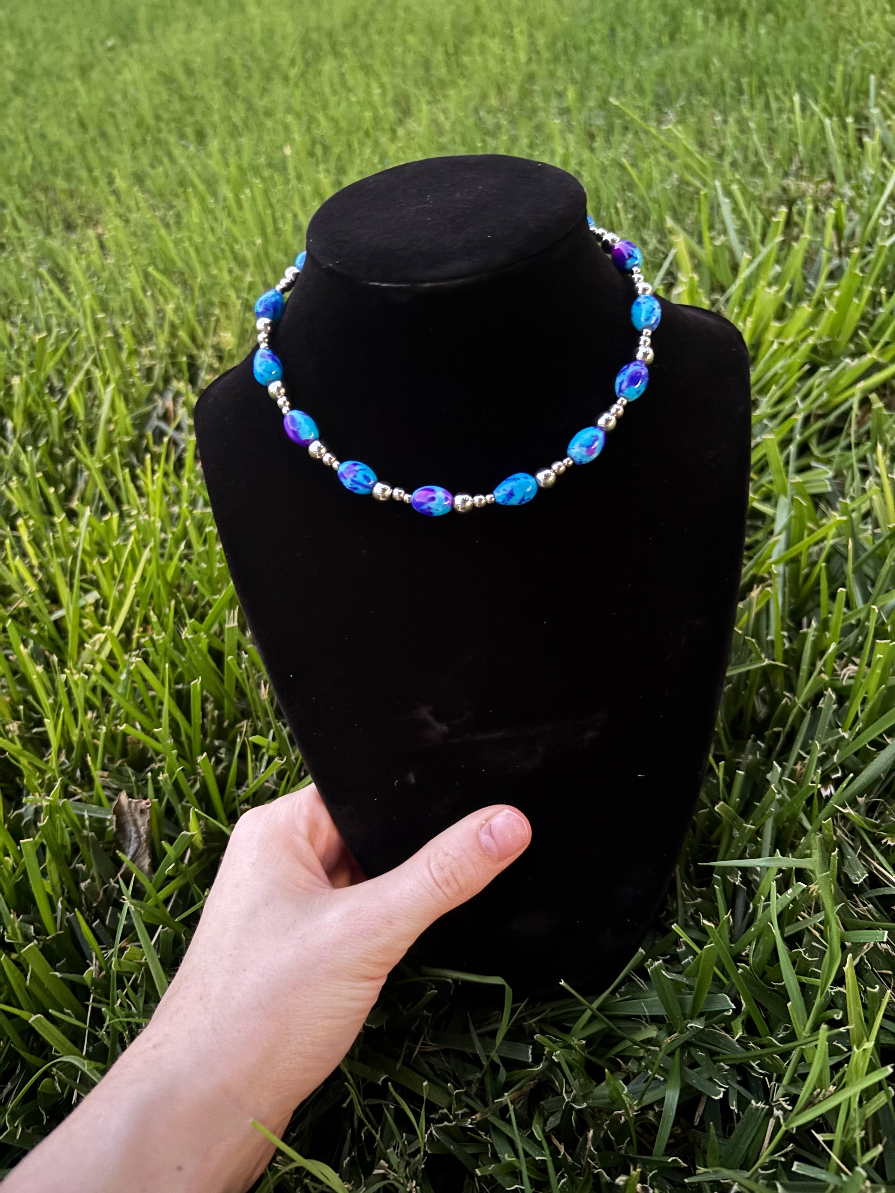 Electric Sky Necklace